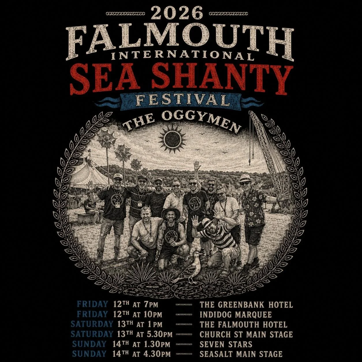 @falshantyfestival 2026 is upon us!

Six chances to catch us this weekend throughout our beautiful hometown. 

Download the app, get down to Falmouth and let&rsquo;s enjoy a weekend of music in the sunshine. 

@lovefalmouth @greenbankhotel @thefalmou
