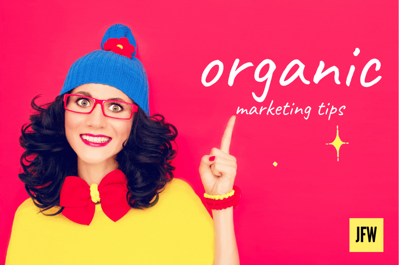 Example of animated graphics created using Canva for opening titles.