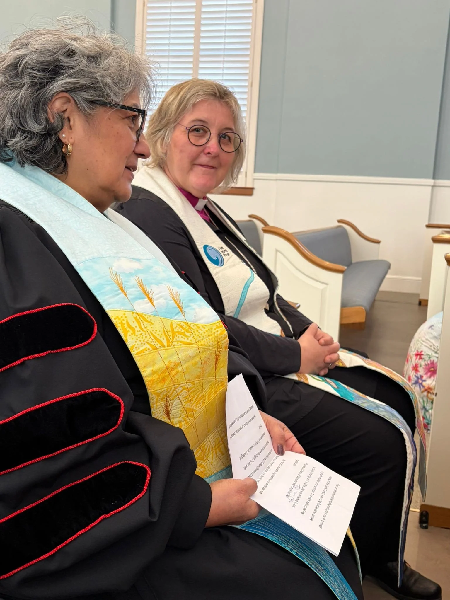 Lorraine Heike Colonial in pew.jpg
