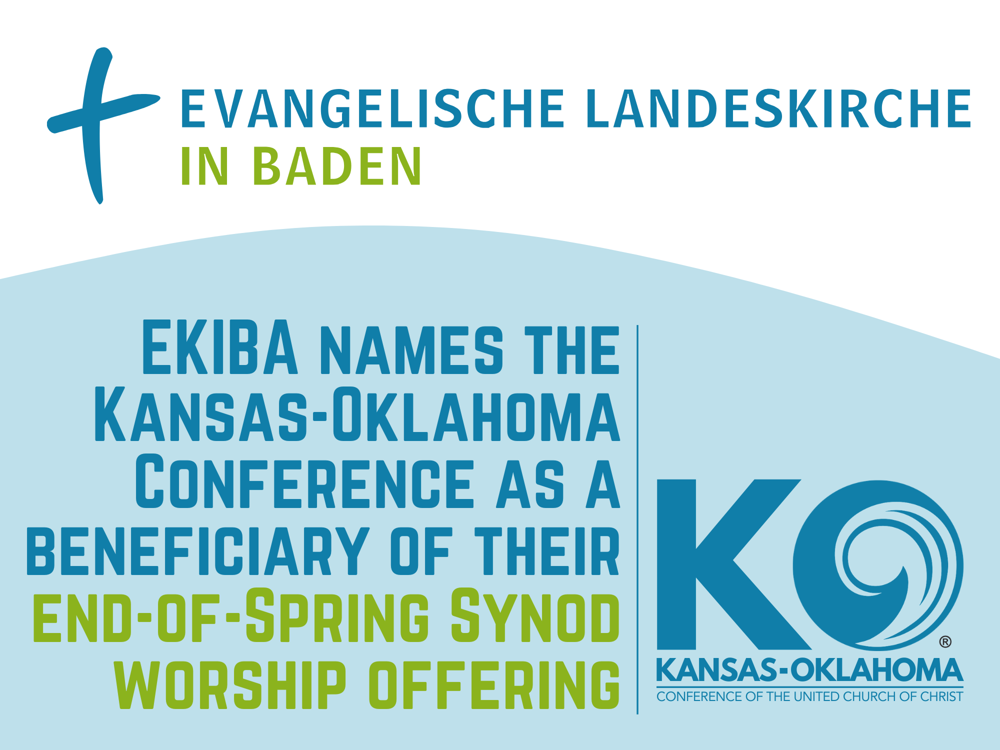 EKIBA Names the Kansas-Oklahoma Conference as a Beneficiary of Their End-of-Spring Synod Worship Offering