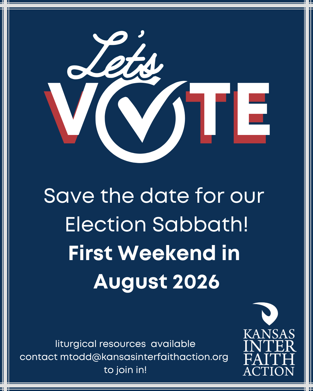 Election Sabbath with Kansas Interfaith Action