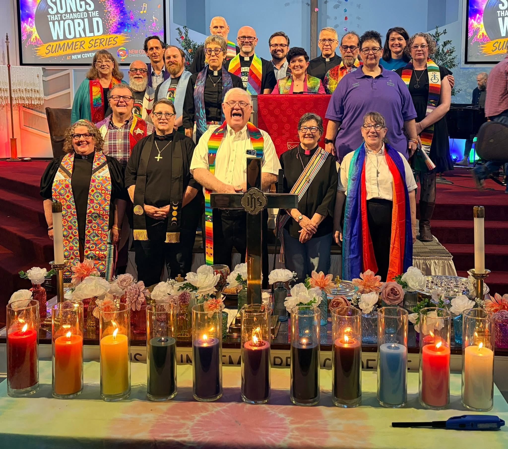 2026 Pride OKC Clergy at Worship Service
