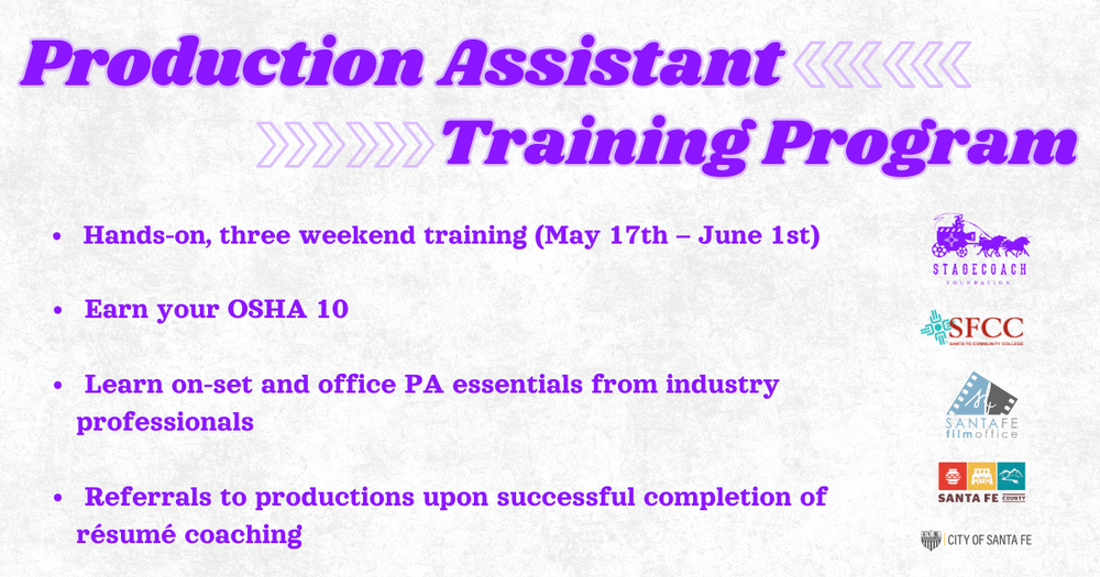 Production Assistant Training Program — Stagecoach