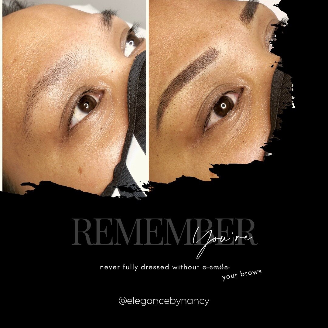 We don't know about you but back in the day it use to take us 25min just to draw the perfect brow only for it to come off in the middle of the day or by the end of the day. Our brows frame our face. The wrong thickness, thinness and angle can easily 
