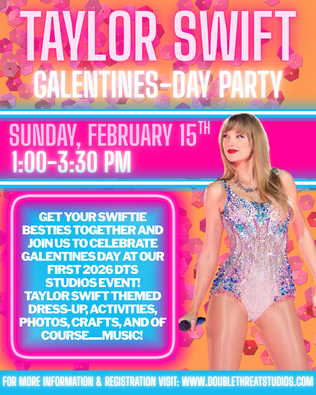 Taylor Swift Galentines Day Party Registration
