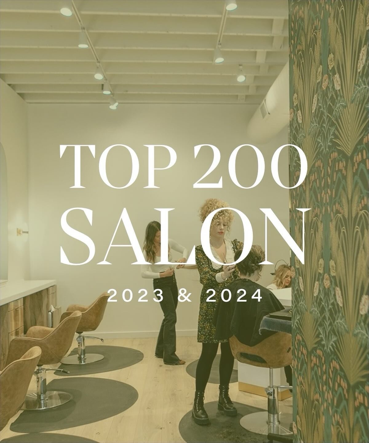 We did it again! We are SO honored to announce that The Mae was recognized as a Top 200 Salon for the second year in a row. This year, we grew by 31%, and we are so grateful for every teammate and every client that makes The Mae what it is. We adore 