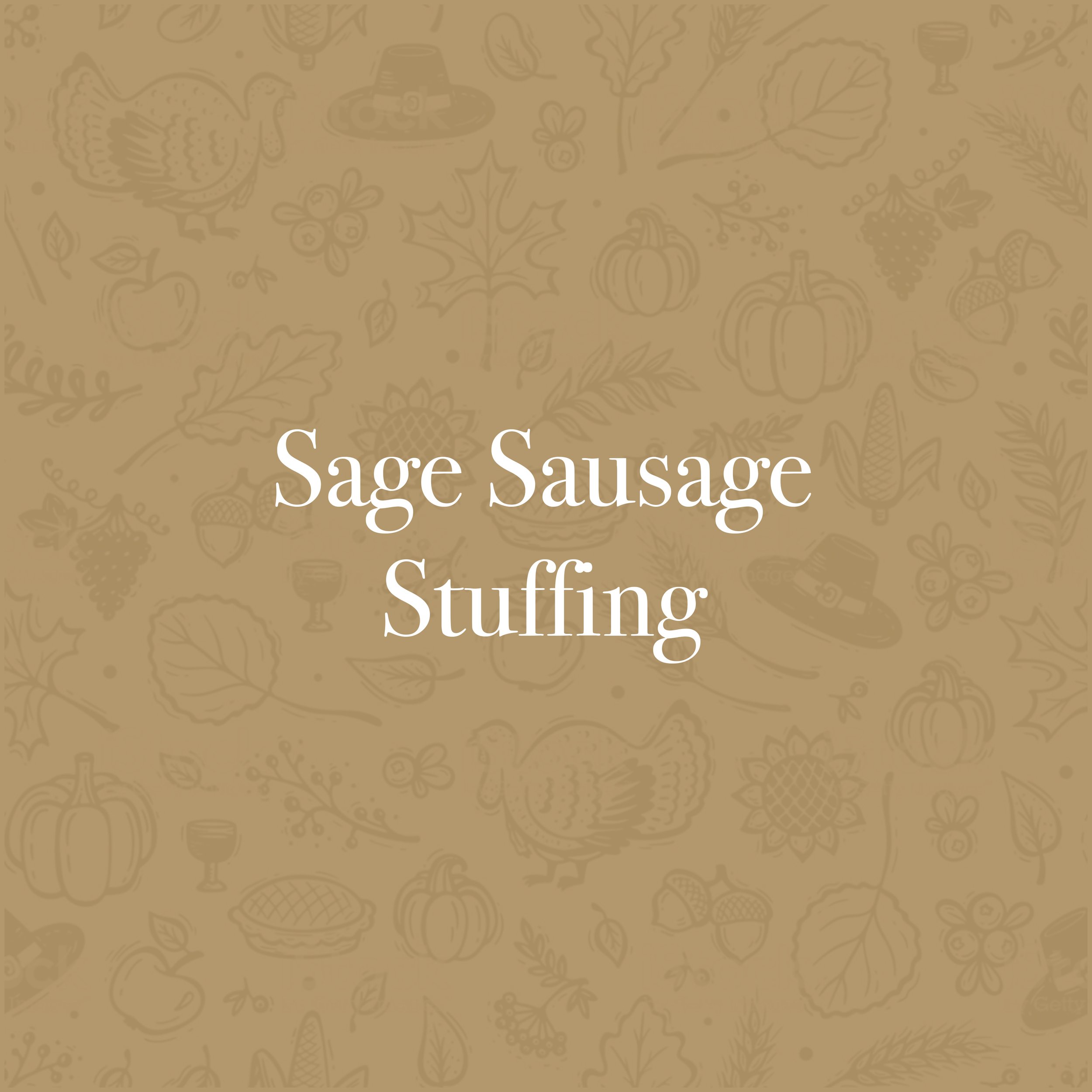 Sage Sausage Stuffing