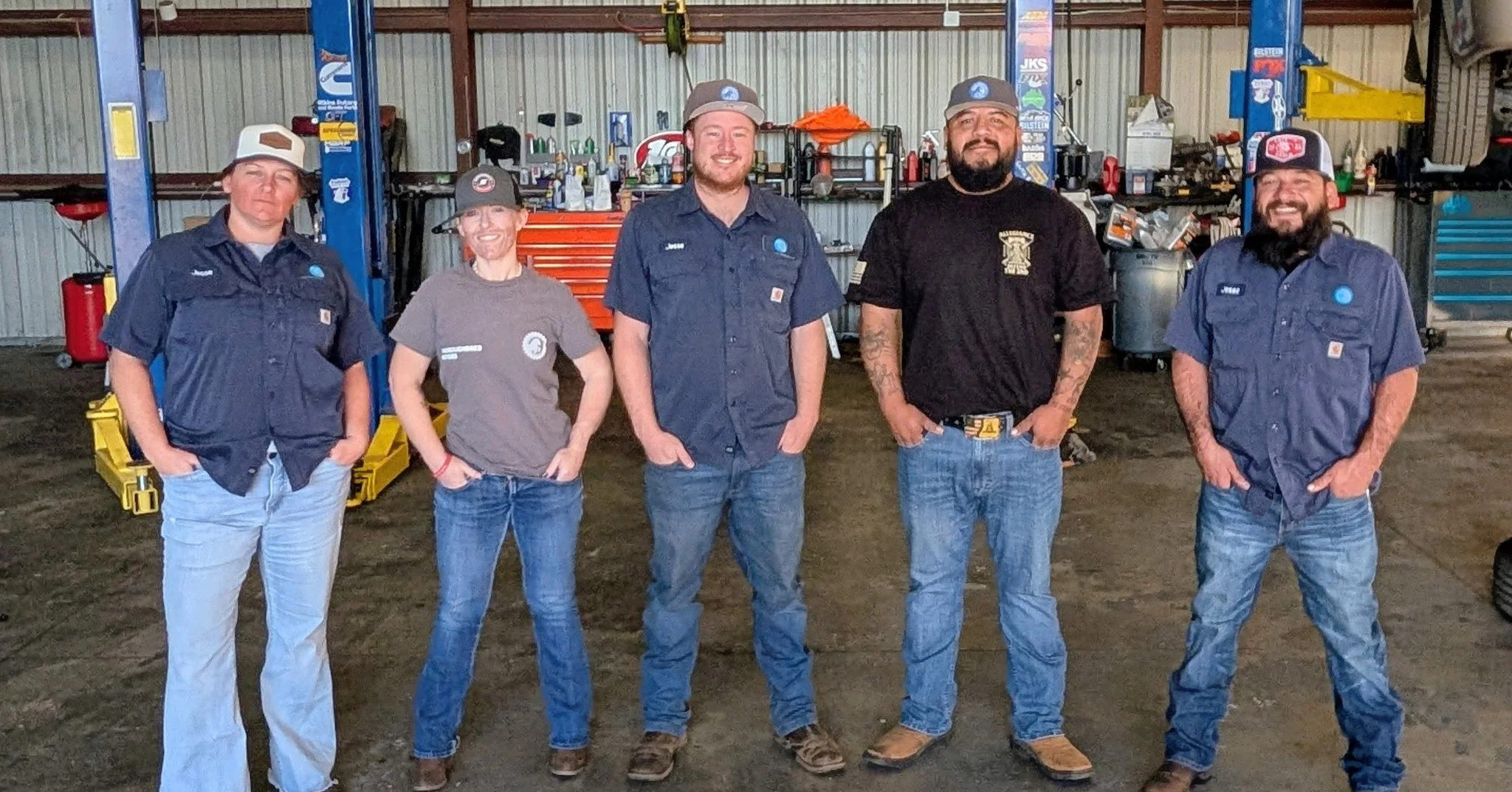 Jesse got cloned for Halloween &mdash; boots and all! 

#thoroughbredmotors #halloween #prank #happyhalloween