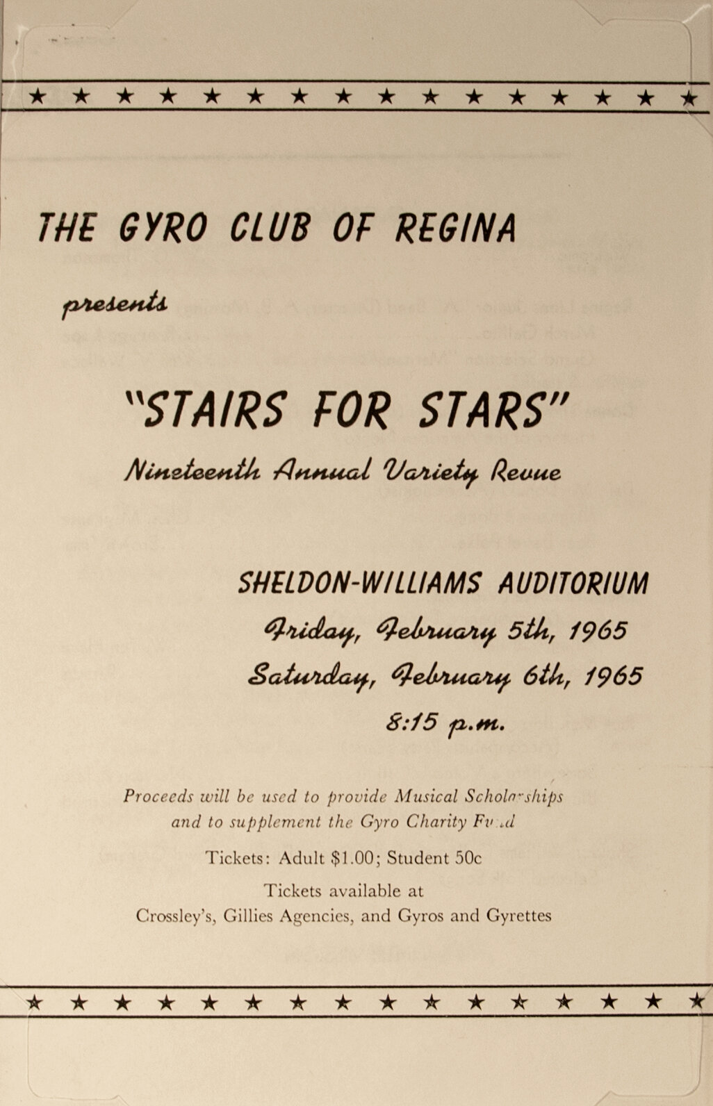 Stairs for Stars Program