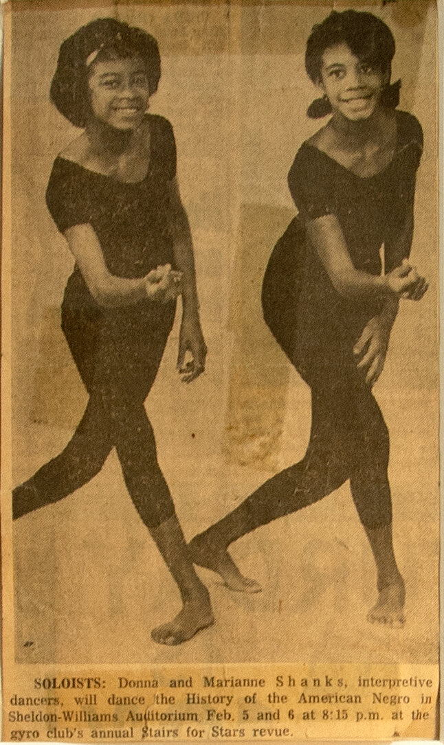 Donna and Marianne Skanks, 1965