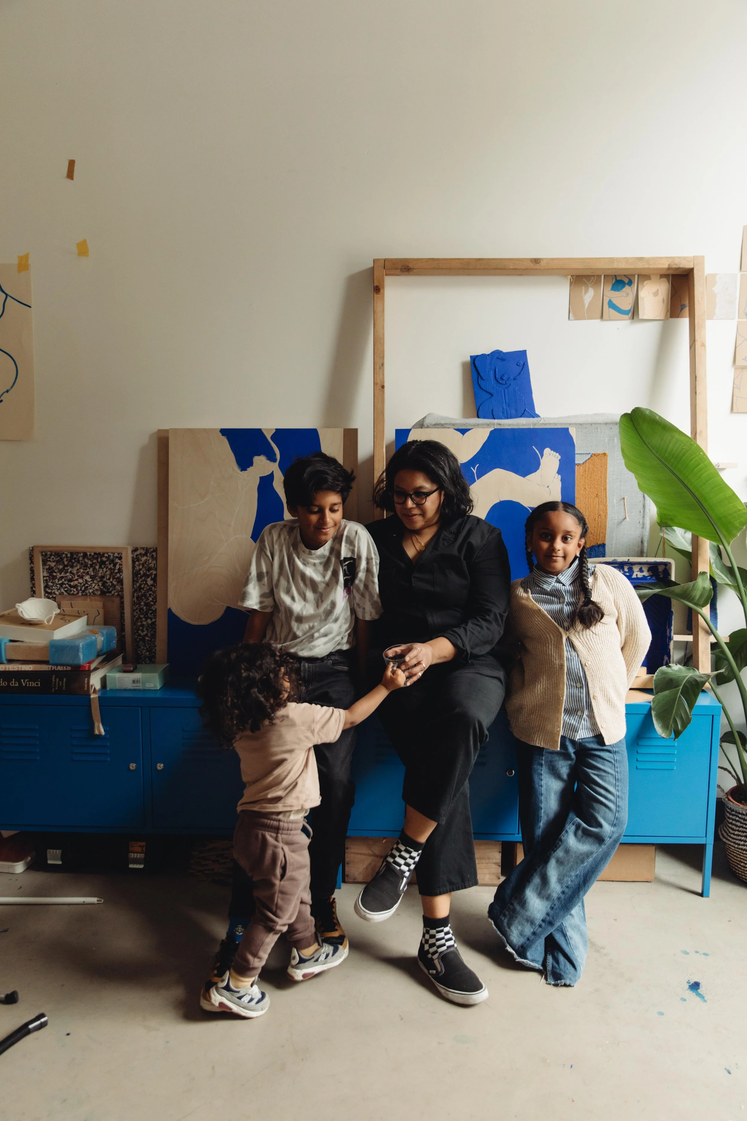 Laxmi, Zain, Layra & Eden