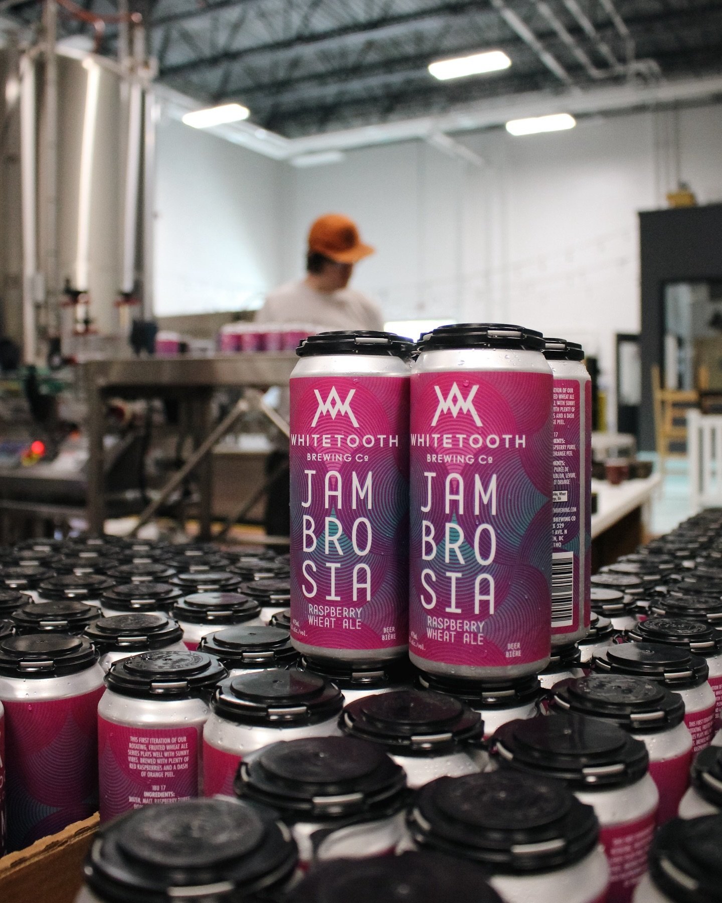 MARK YOUR CALENDARS! 🗓️ 

Jambrosia Raspberry Wheat Ale will be back in the Tasting Room on 🩷 Thursday, May 16th 🩷 at 12pm  sharp! 

Stop by for a glass or snag a tallboy 4-pack or two to pair with your May Long Weekend adventures! 

Cheers!
#whit