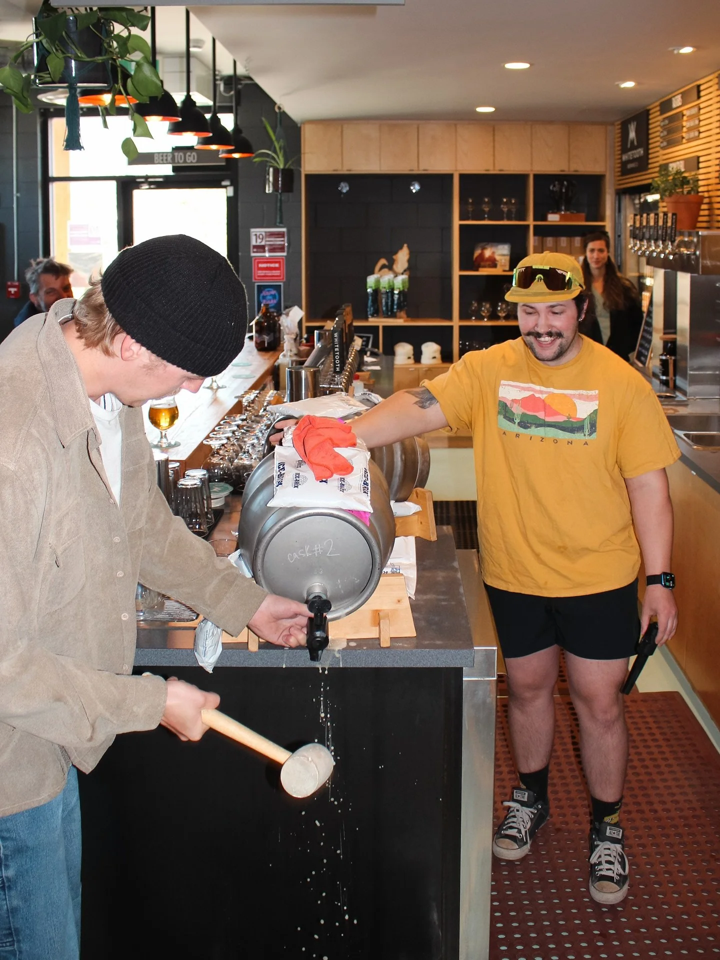 CASK NIGHT 🚨

Join us on Thursday, November 6th for our next ✨ Beertender Edition ✨ cask night! 

If you don&rsquo;t know about our Beertender Cask Nights- each cask is created start to finish by one of the Whitetooth Brewing taproom bartenders and 