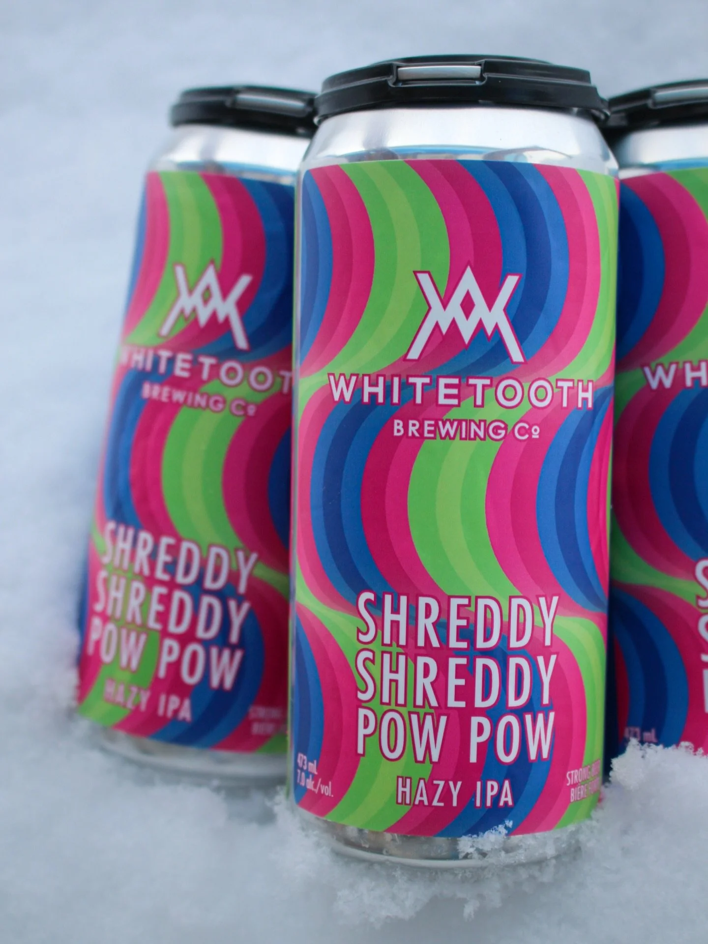 Shreddy Shreddy Pow Pow Hazy IPA ❄️ 

A beer is inspired by days riding with pals, shredding bottomless powder, and just having a hollerin&rsquo; good time! This season&rsquo;s Shreddy features Dolcita and heaps of tropical hops for juicy, fruity, bi