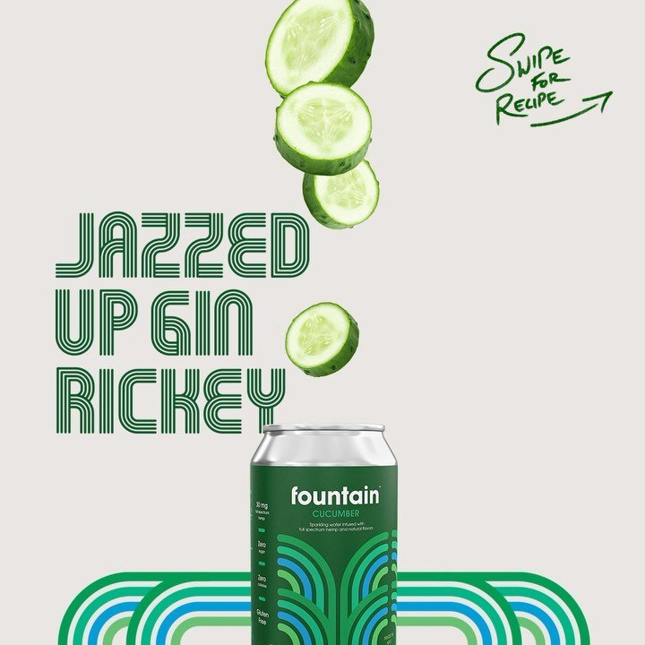 Get jazzy with our Gin Rickey 🥒😋
.
#seltzer #hardseltzer #seltzerwater #nyc #cucumber #gin #cocktails #ginrickey #cocktailsofinstagram #thirsty #Monday #drinks #cocktailinspiration #cucumberdrink