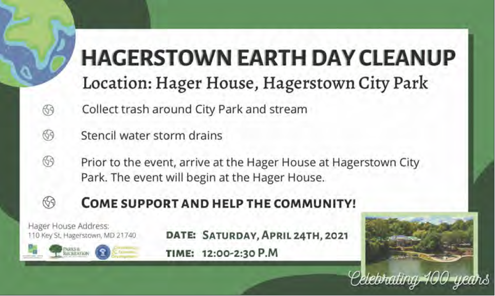 Hagerstown Earth Day Clean Up &amp; Arbor Day Celebration