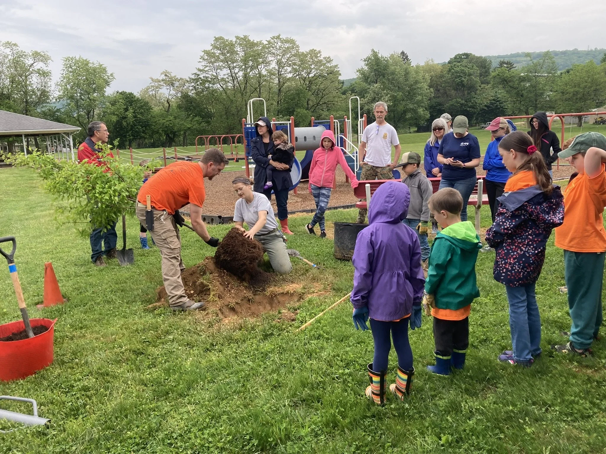 Smithsburg Evergreen Tree Planting