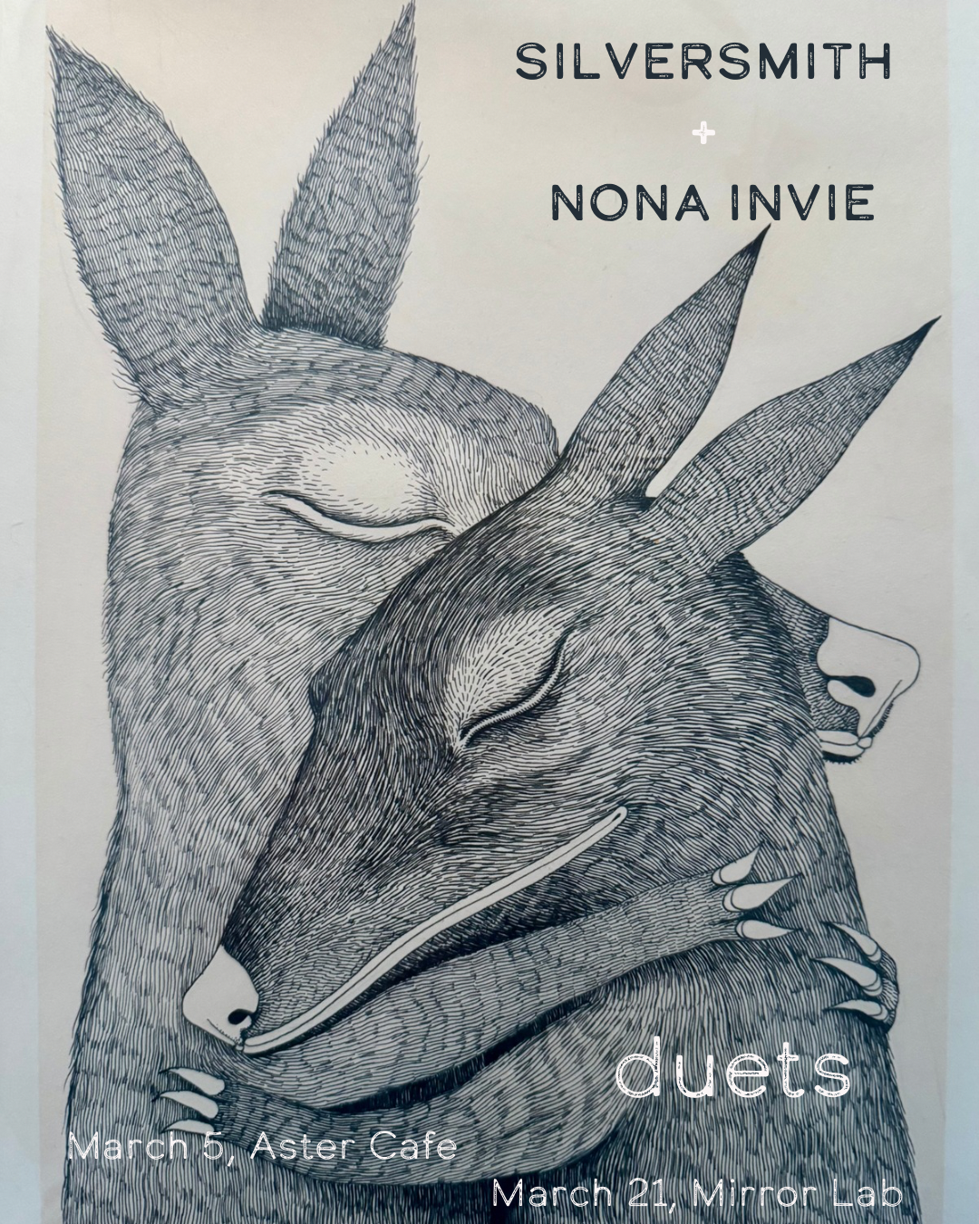 Piano duets with Silversmith at Aster Cafe