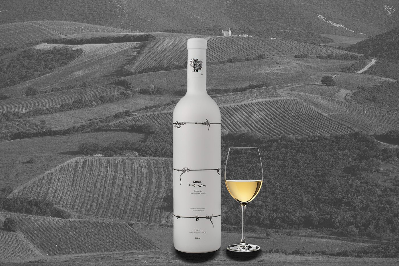 Assyrtiko/Sauvignon Blanc, White Dry Wine