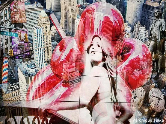 Courbes de rizières en terrasses, photographie de Véronique Tarka
