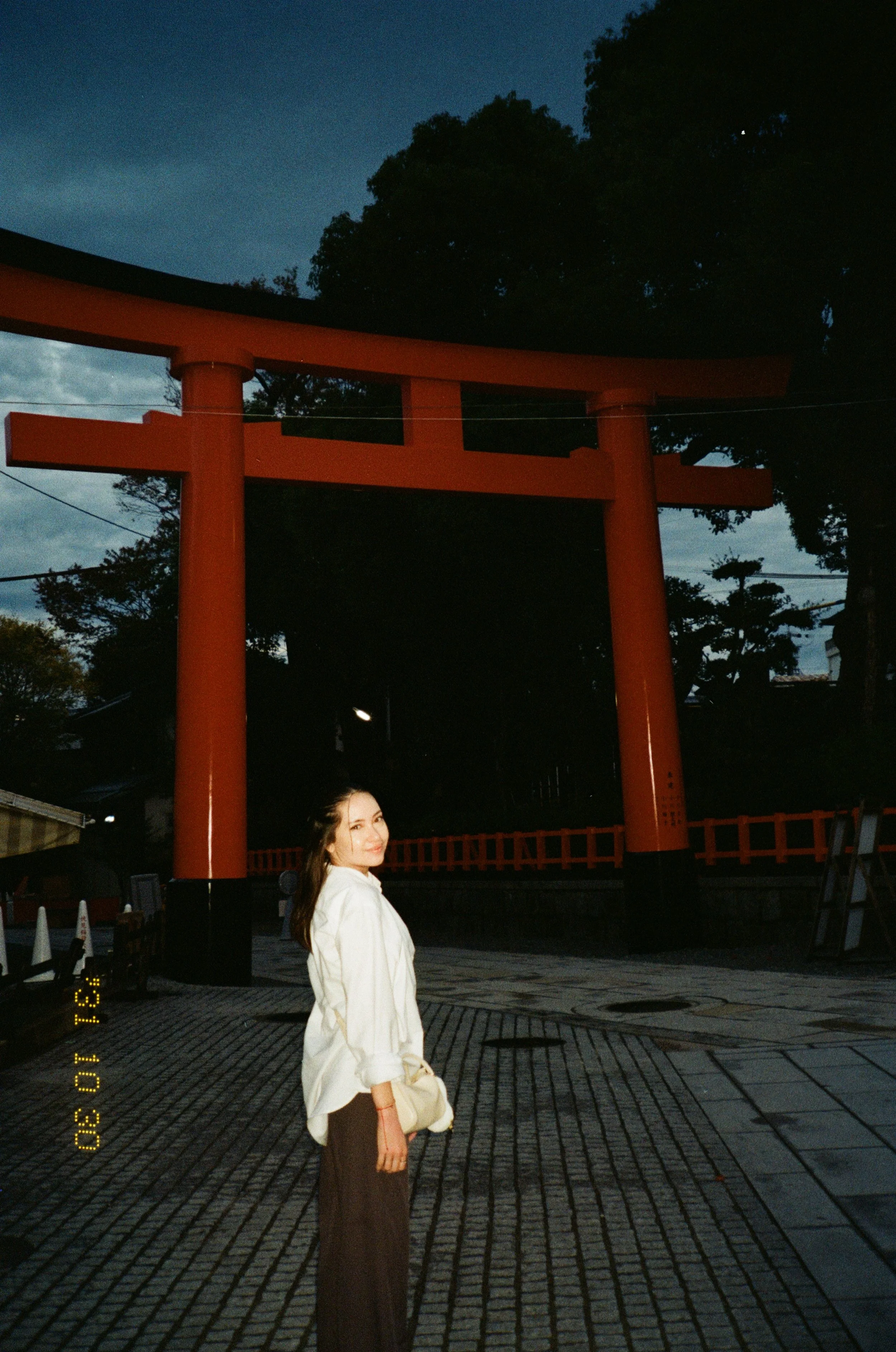 Fushimi Inari in Kyoto, Japan on 35mm film