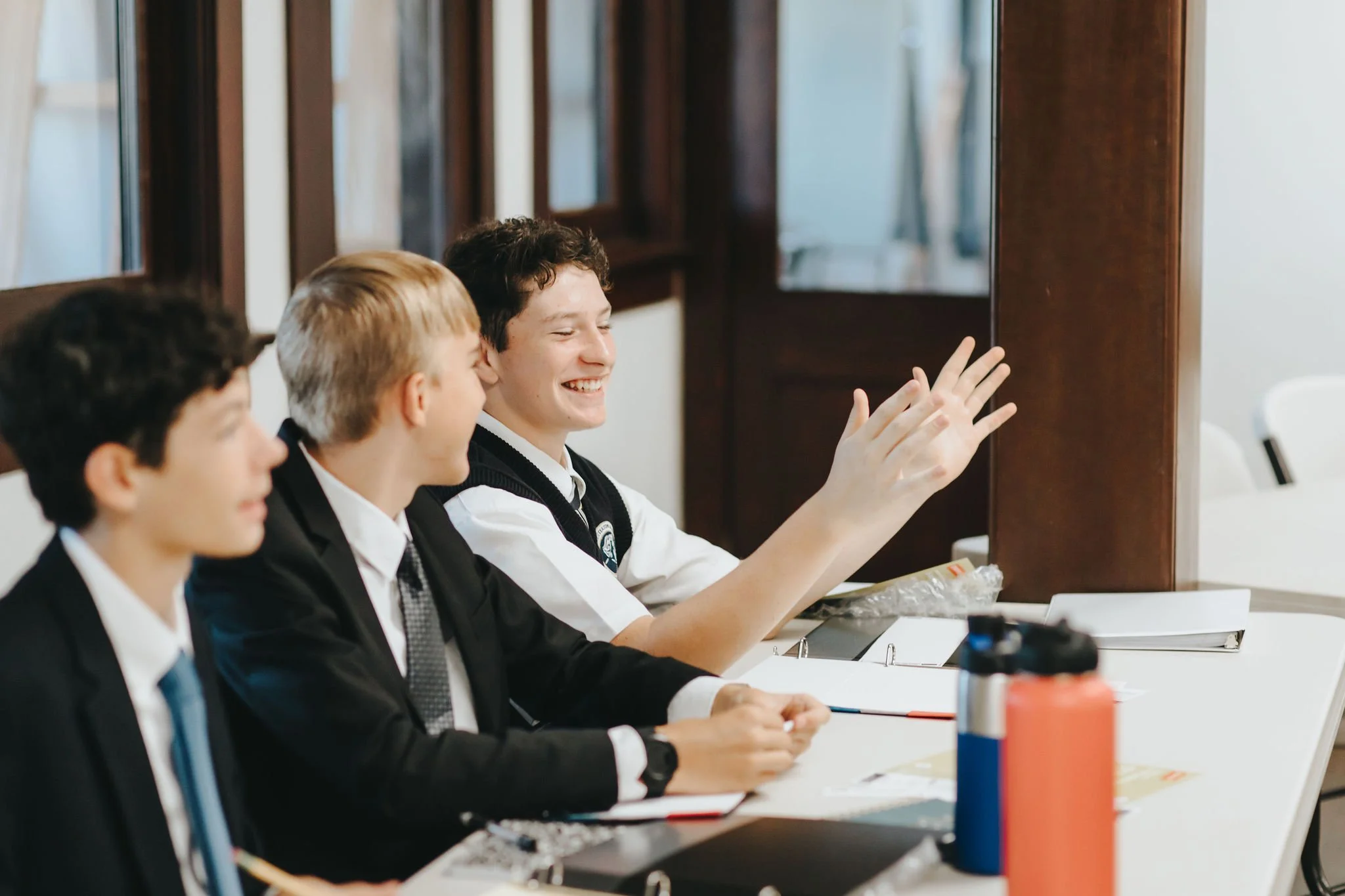 Pictures from our first week of classes!