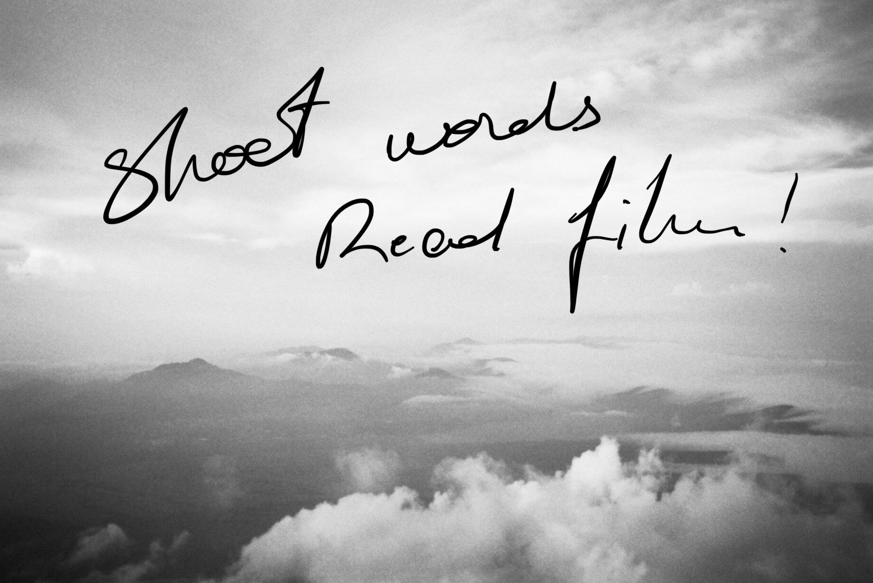 Shoot Words Read Film
