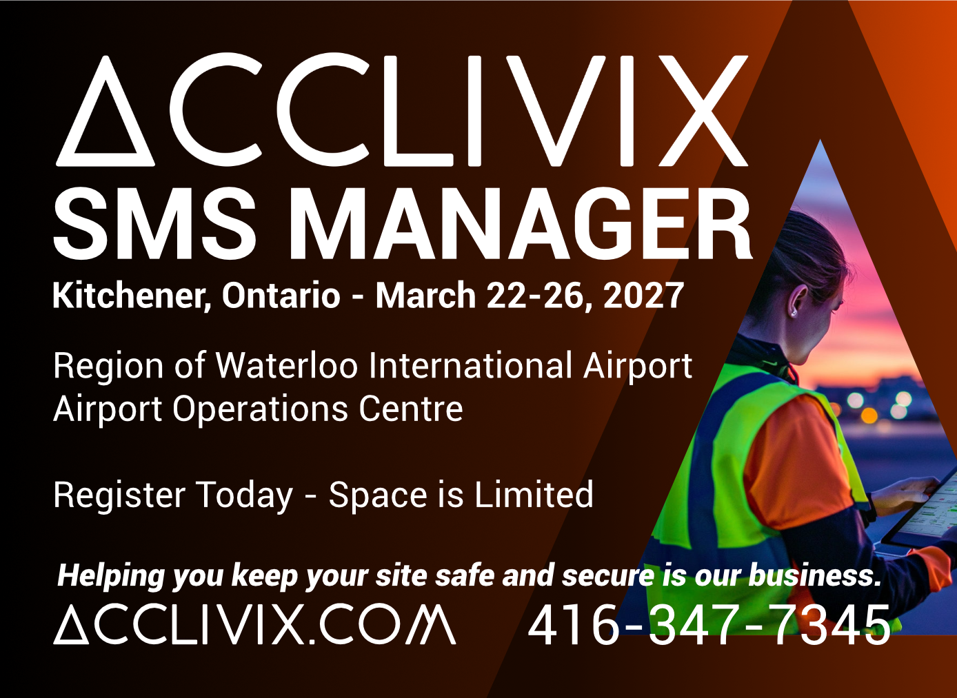 SMS Manager - Kitchener, ON - March 22-26, 2027