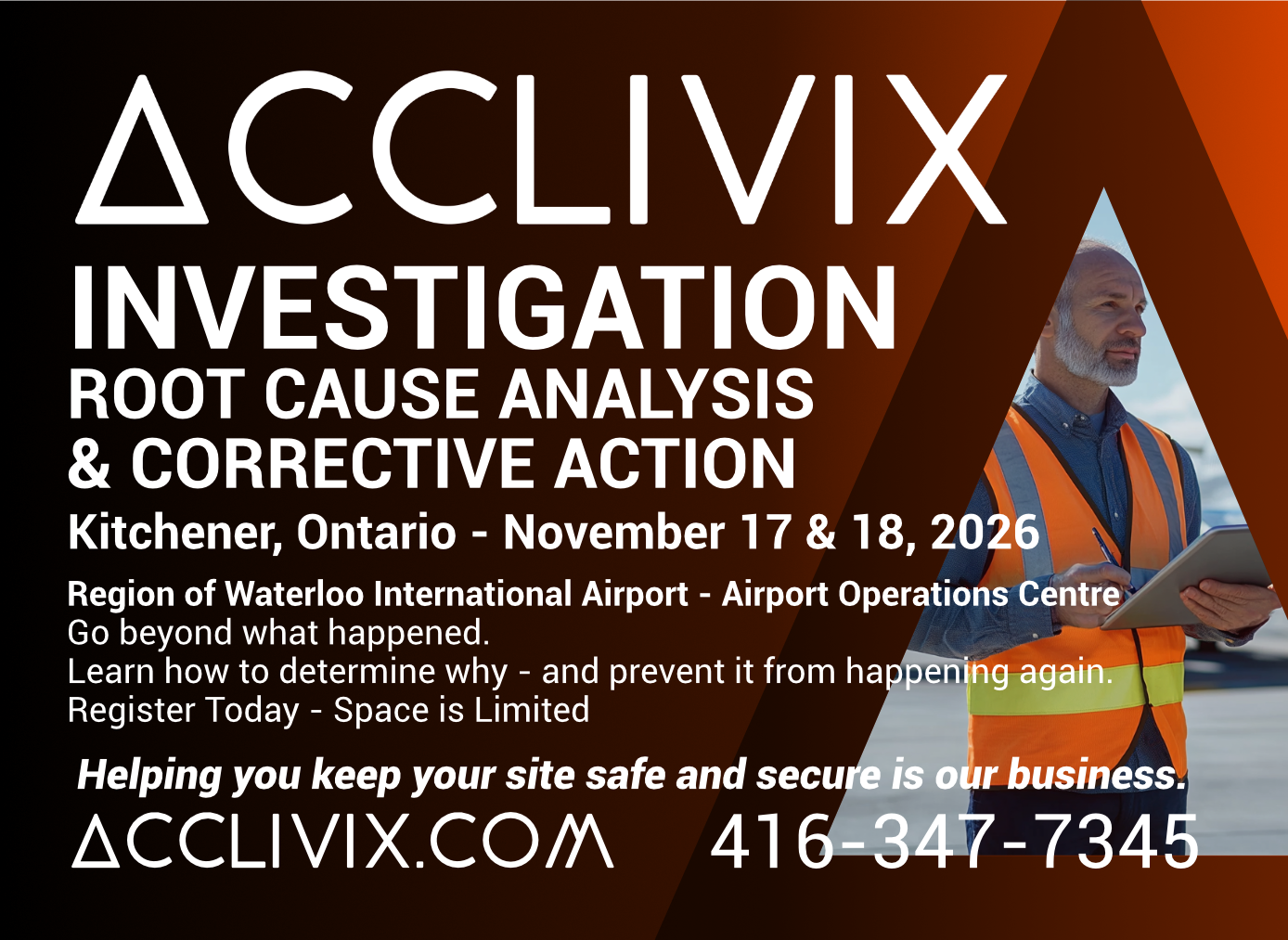 Investigation, Root Cause Analysis & Corrective Action - November 17 & 18, 2026
