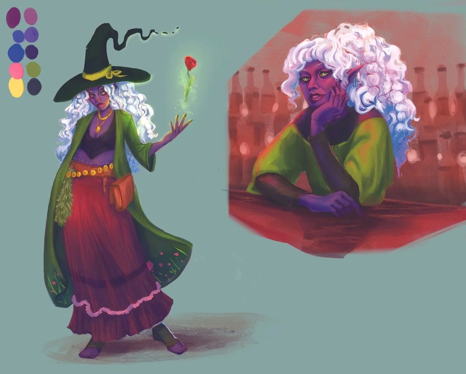 digital painting illustration
