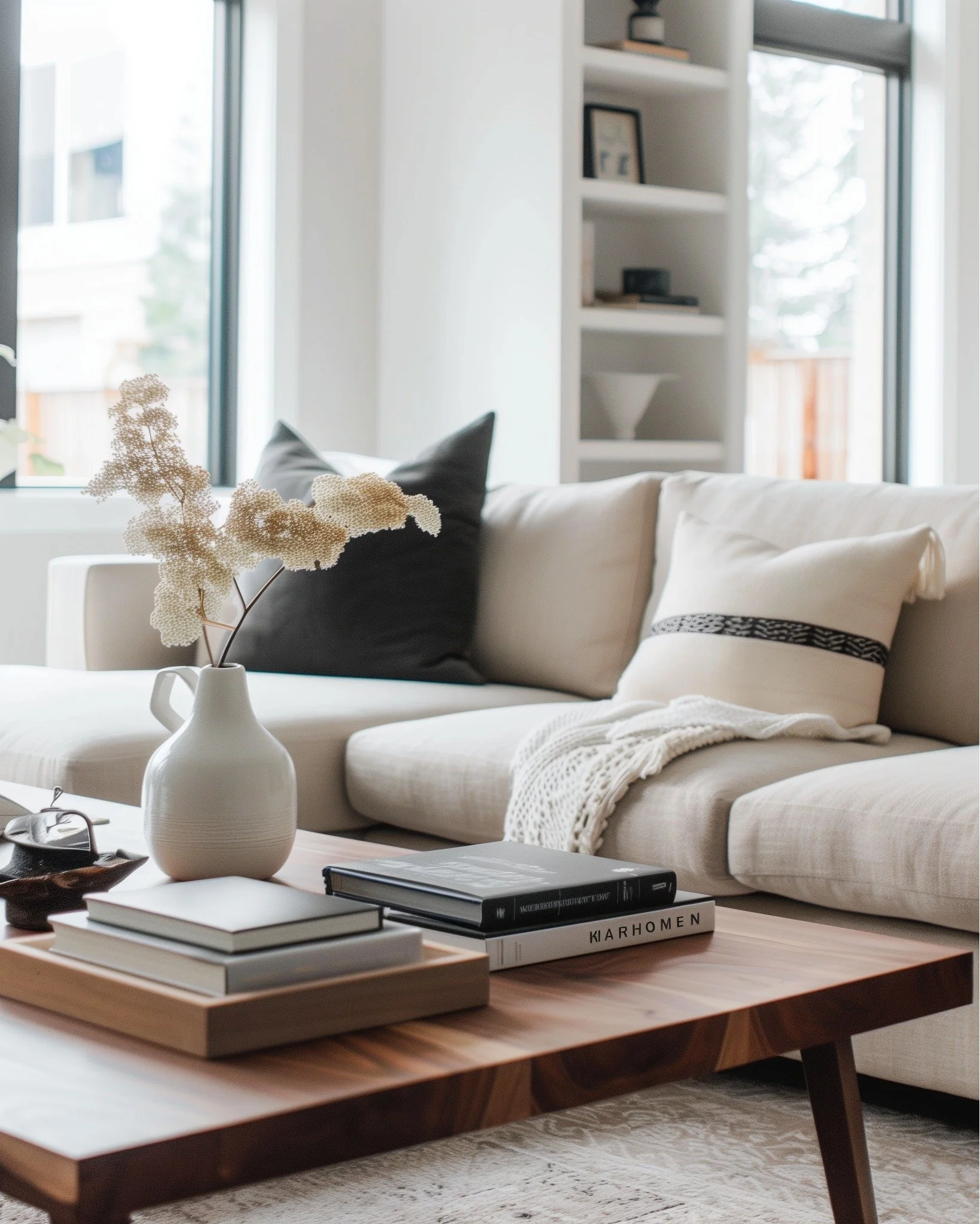 Sometimes, all you need is a neutral palette.
 #neutralhome #neutralhomedecor #neutralpalette #neutrallivingroom #neutrallivingroomdecor