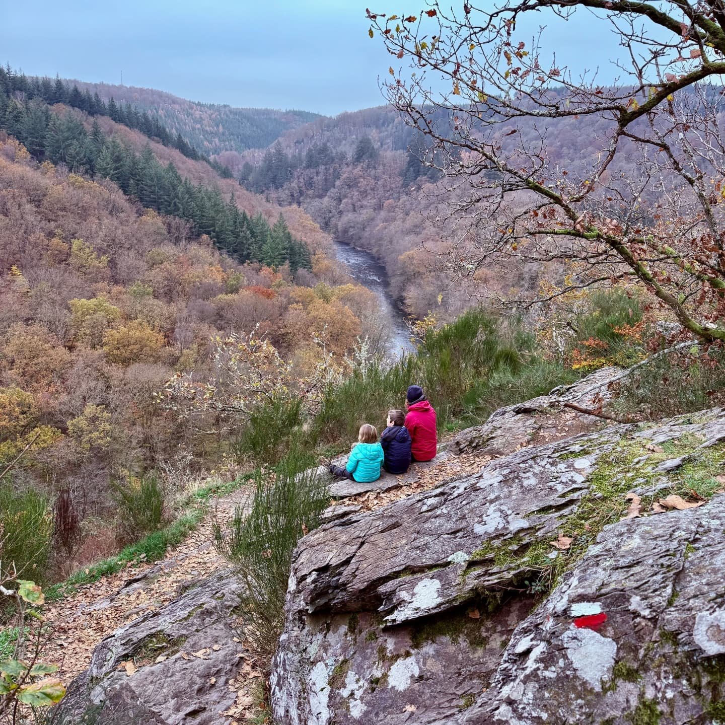 Doe ons maar de Ardennen in de herfst! Dan kunnen we vuur maken en lang wandelen tussen de herfstkleuren in het bos. Ken je Le H&eacute;rou? Daar is het uitzicht echt geweldig en de wandeling is superavontuurlijk, inclusief 80 meter naar boven klimme