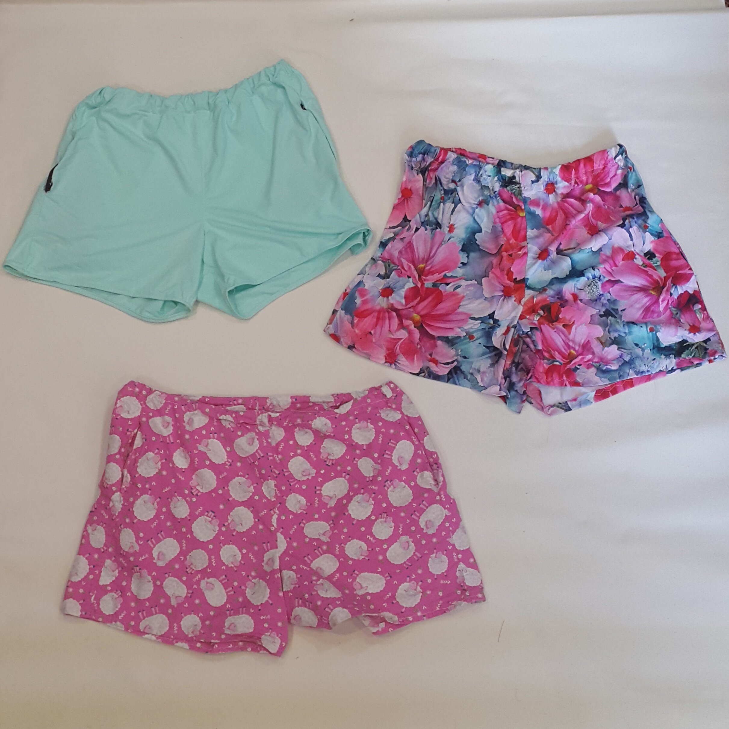 Three pairs of shorts