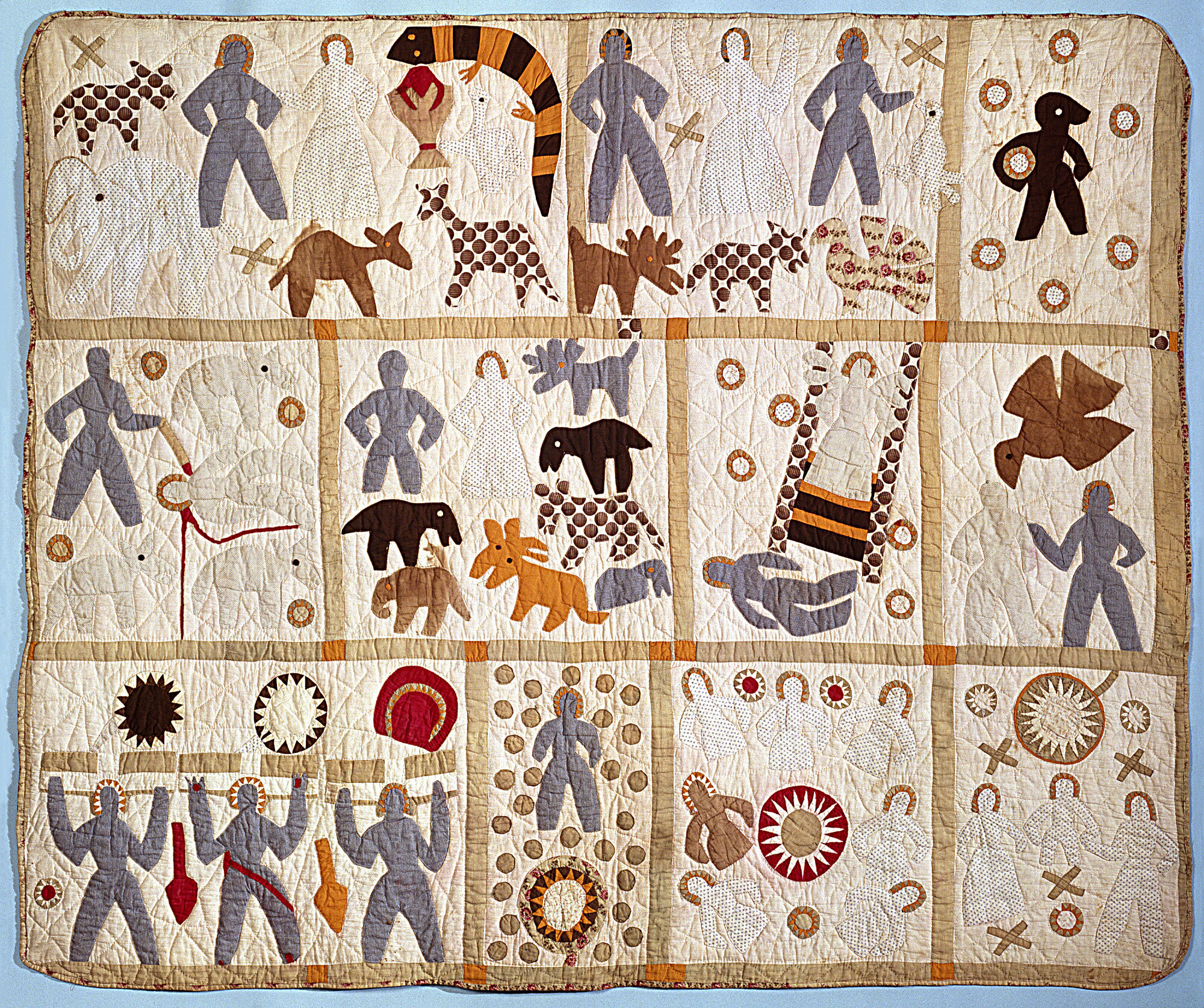 1885 - 1886 Harriet Powers's Bible Quilt