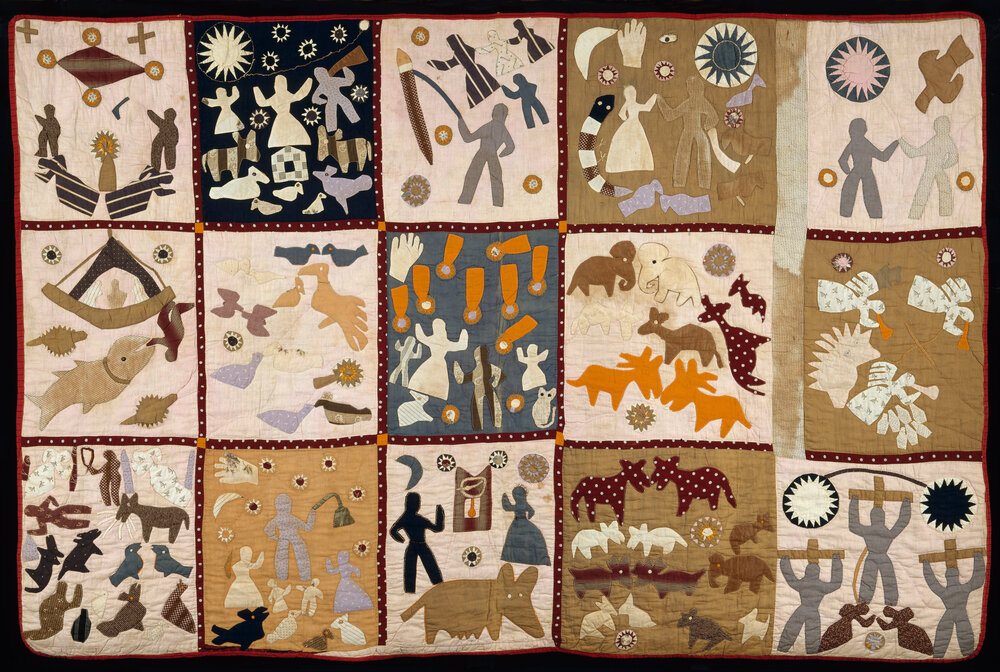 1895-1898 Harriet Powers’s Pictorial Quilt 