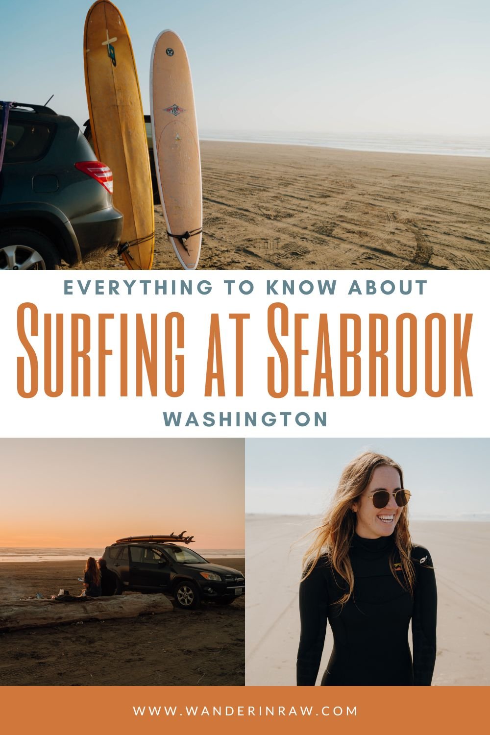 Surfing in Washington: Seabrook