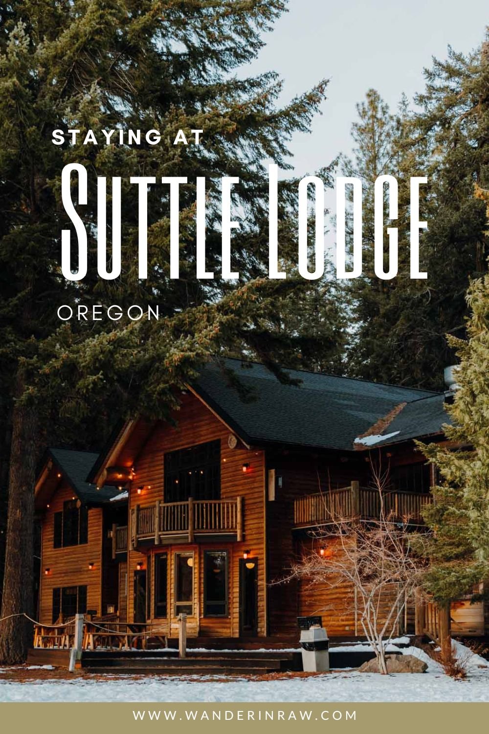 Unique Stay: Suttle Lodge on Suttle Lake, Oregon