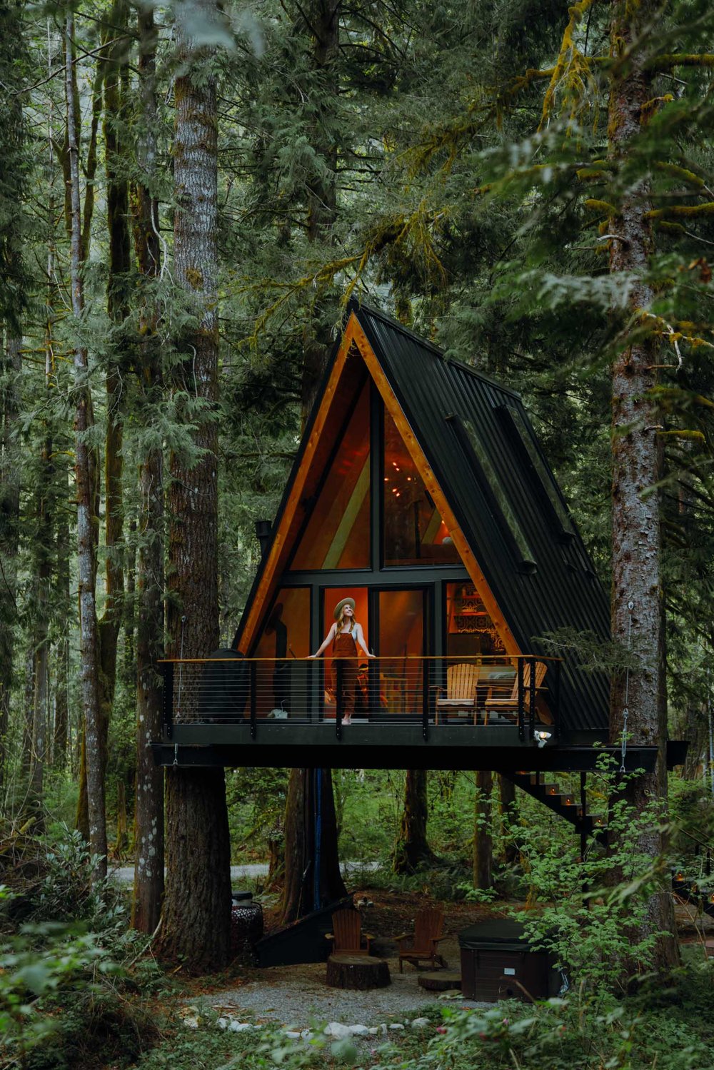 Washington Treehouse Cabin: Treeframe Cabin, Unique Stay