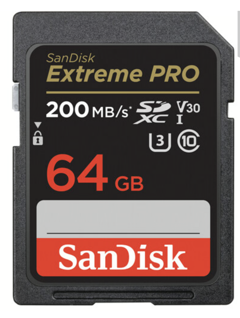64MB 300mb/s SD Card