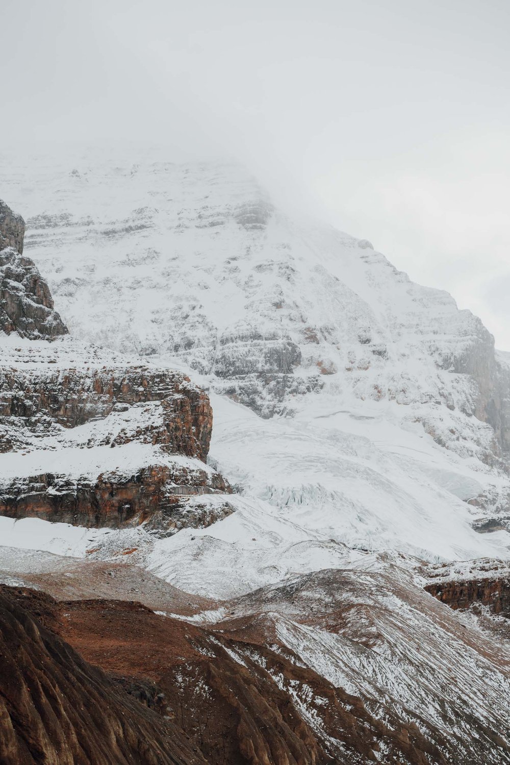 Columbia Icefield, Athabasca Glacier, Icefields Parkway