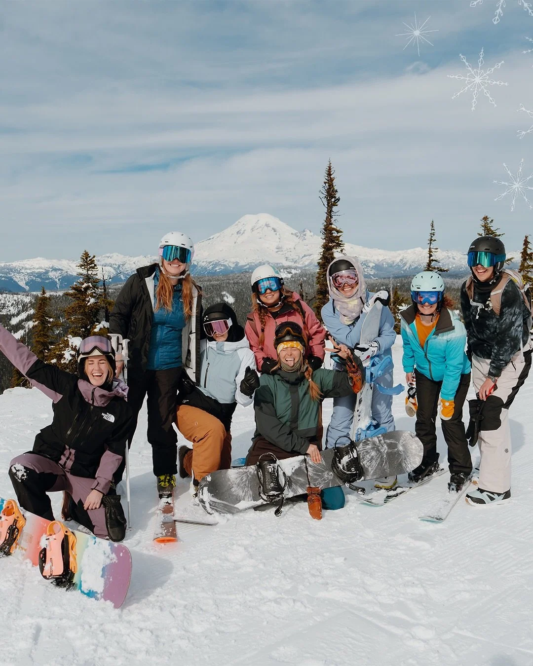 Today, we celebrate women. The women who navigate through this world with love, support, and empathy. The women who step outside their comfort zones, try hard things, and support each other every step of the way. 

These women did exactly that, makin