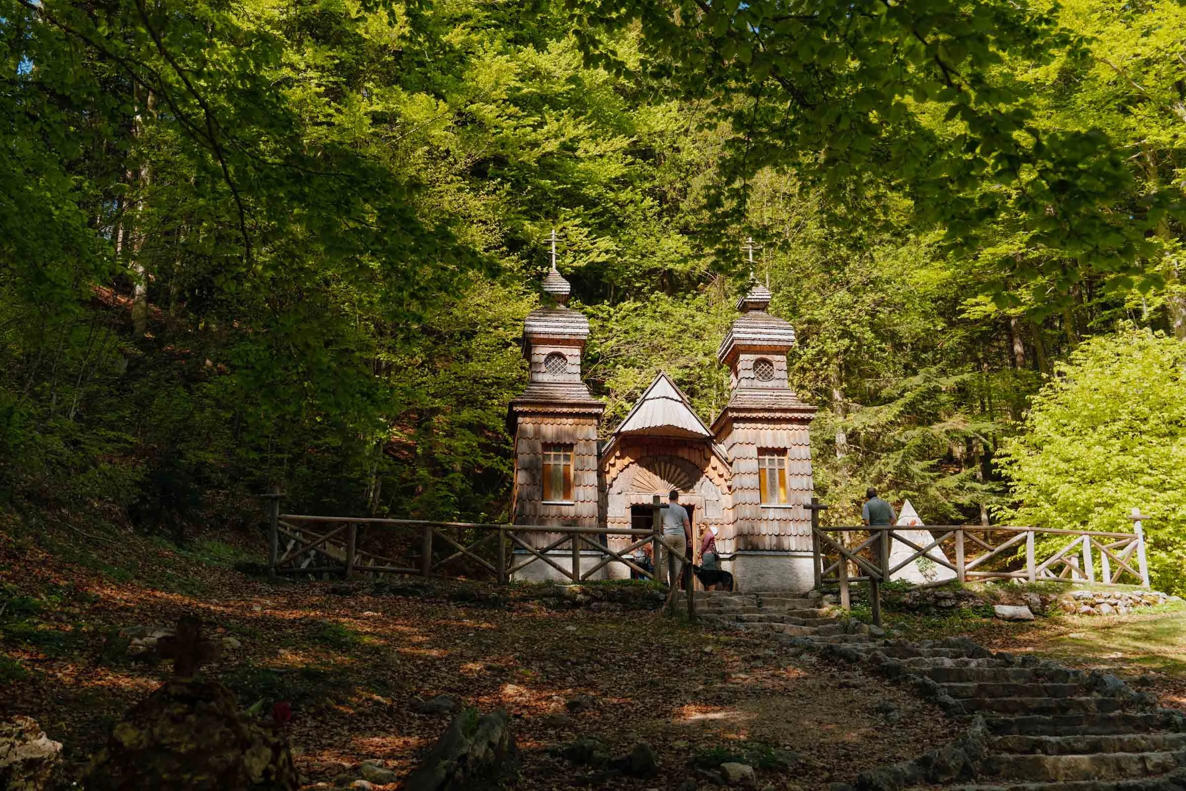 Alpe Adria Trail: Russian Chapel, Slovenia