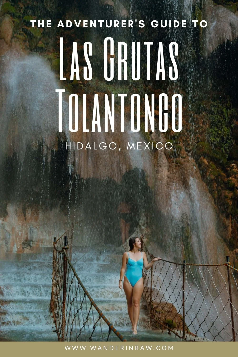 Visit Mexico's Bright Blue Cliffside Hot Springs: Las Grutas Tolantongo ...