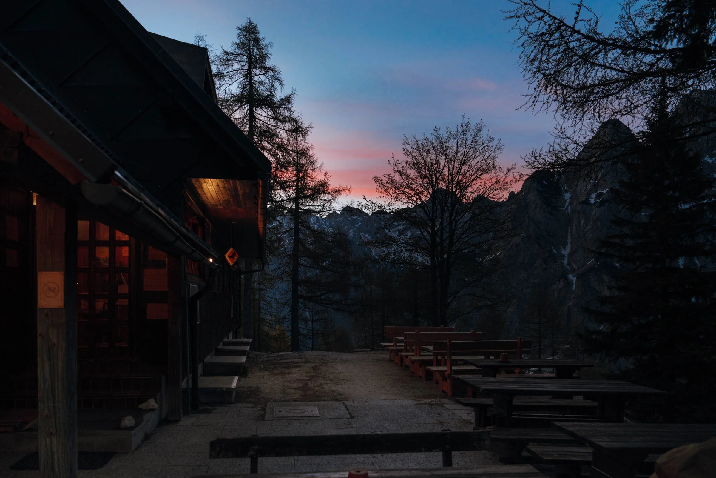 Postman's Lodge, Alpe Adria Trail, Slovenia