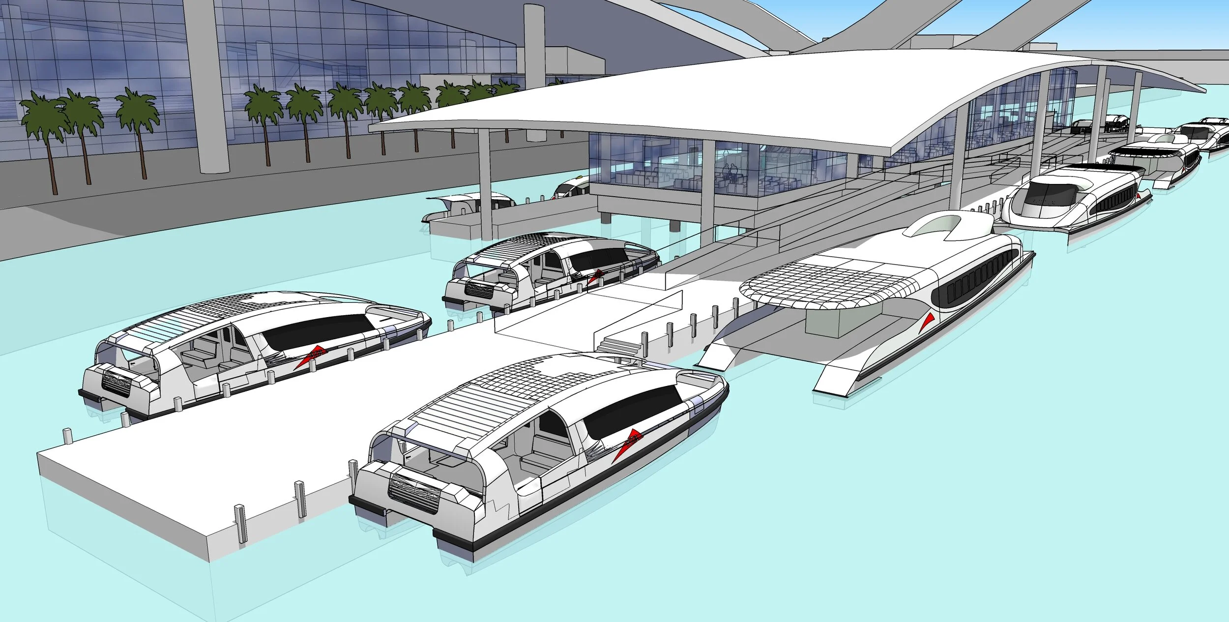 Purple Line Marine Transport Interface in Dubai, UAE — OTC Planning and ...