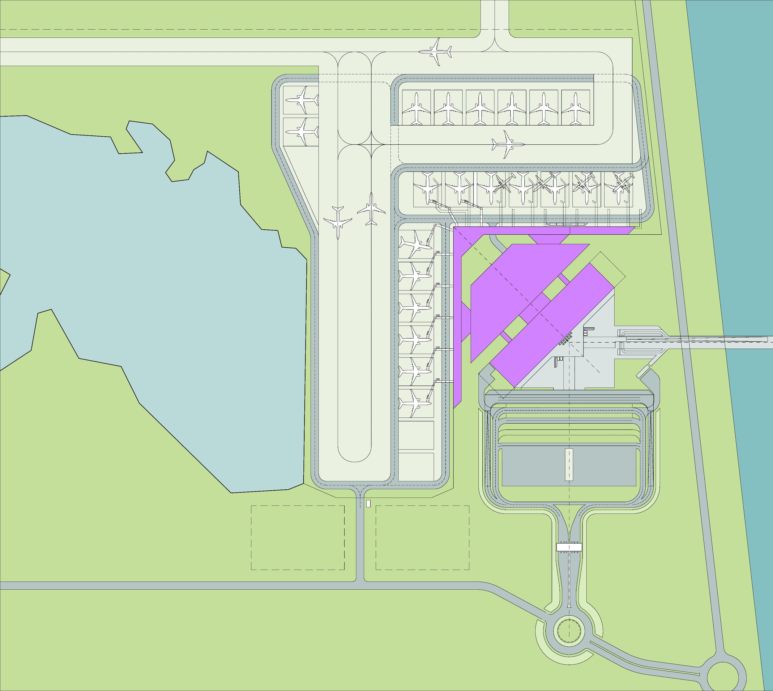 Caticlan Airport New Terminal Site Plan