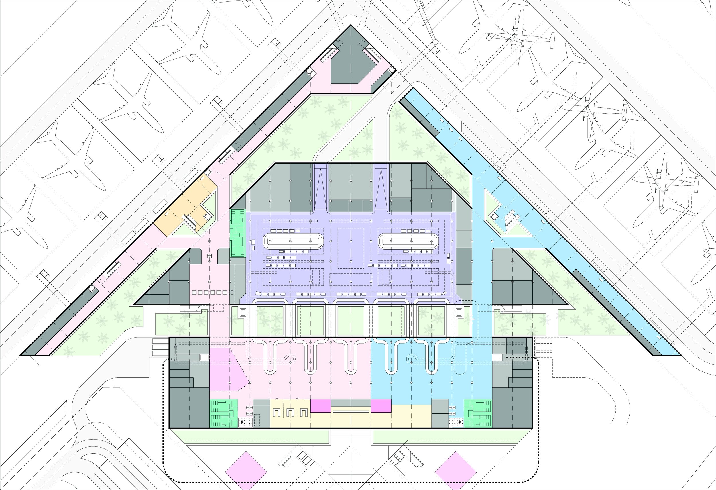 Caticlan Airport New Terminal Floorplan