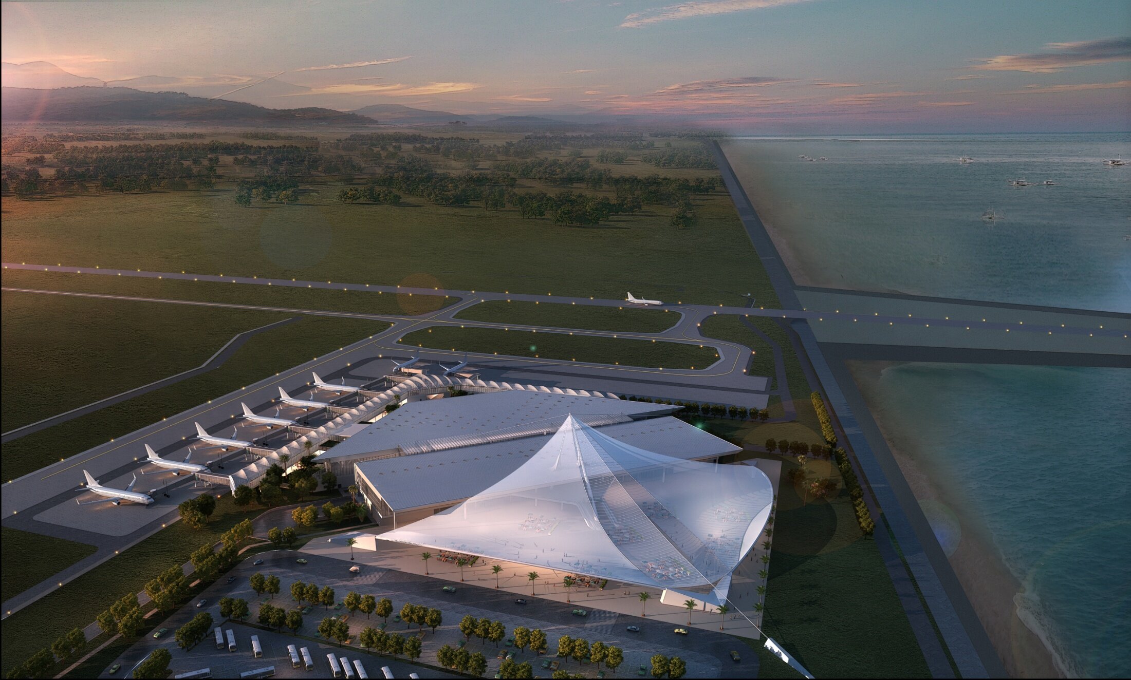 Caticlan Airport New Terminal Rendering