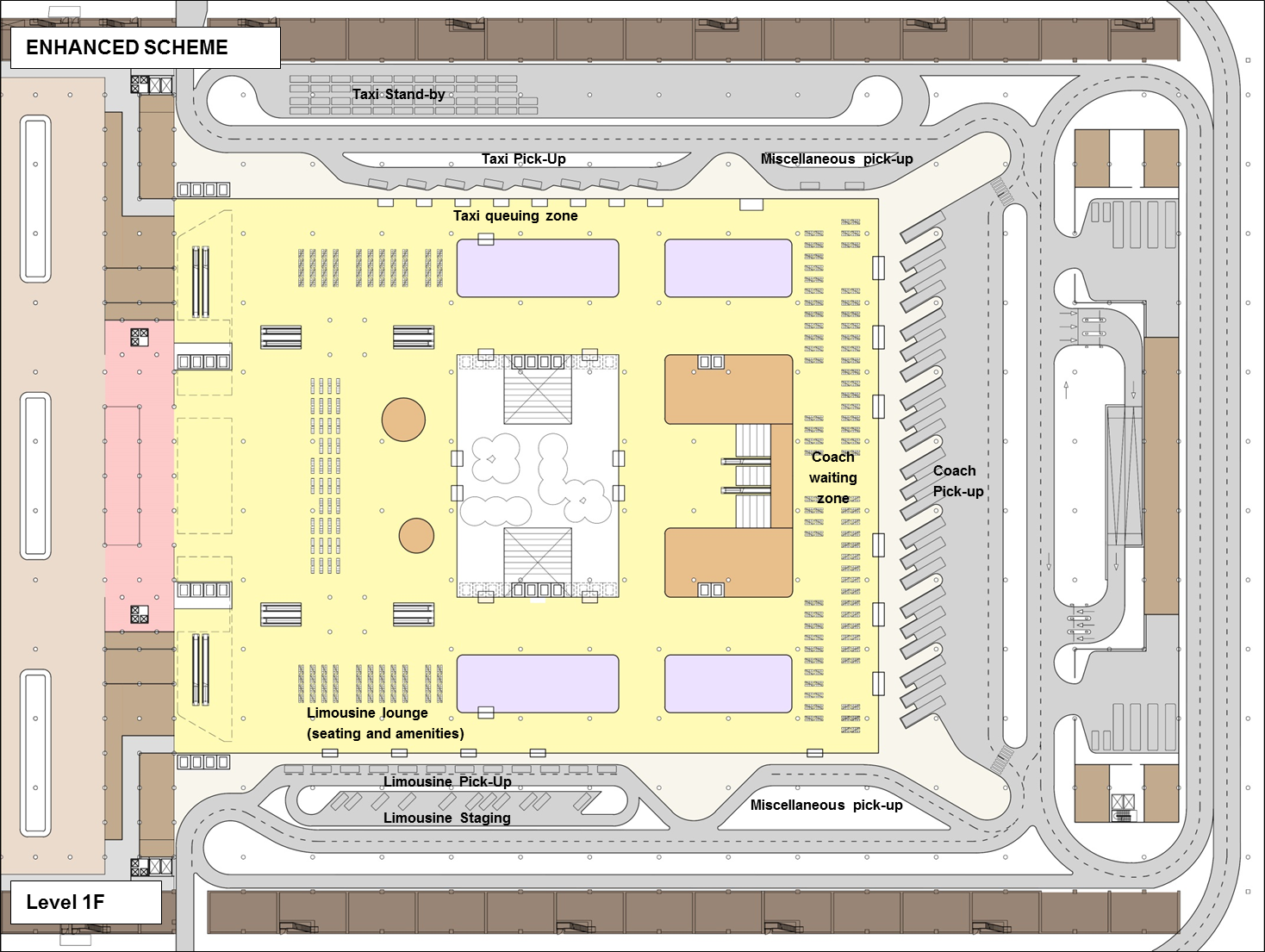 Floor plan of TPE T3