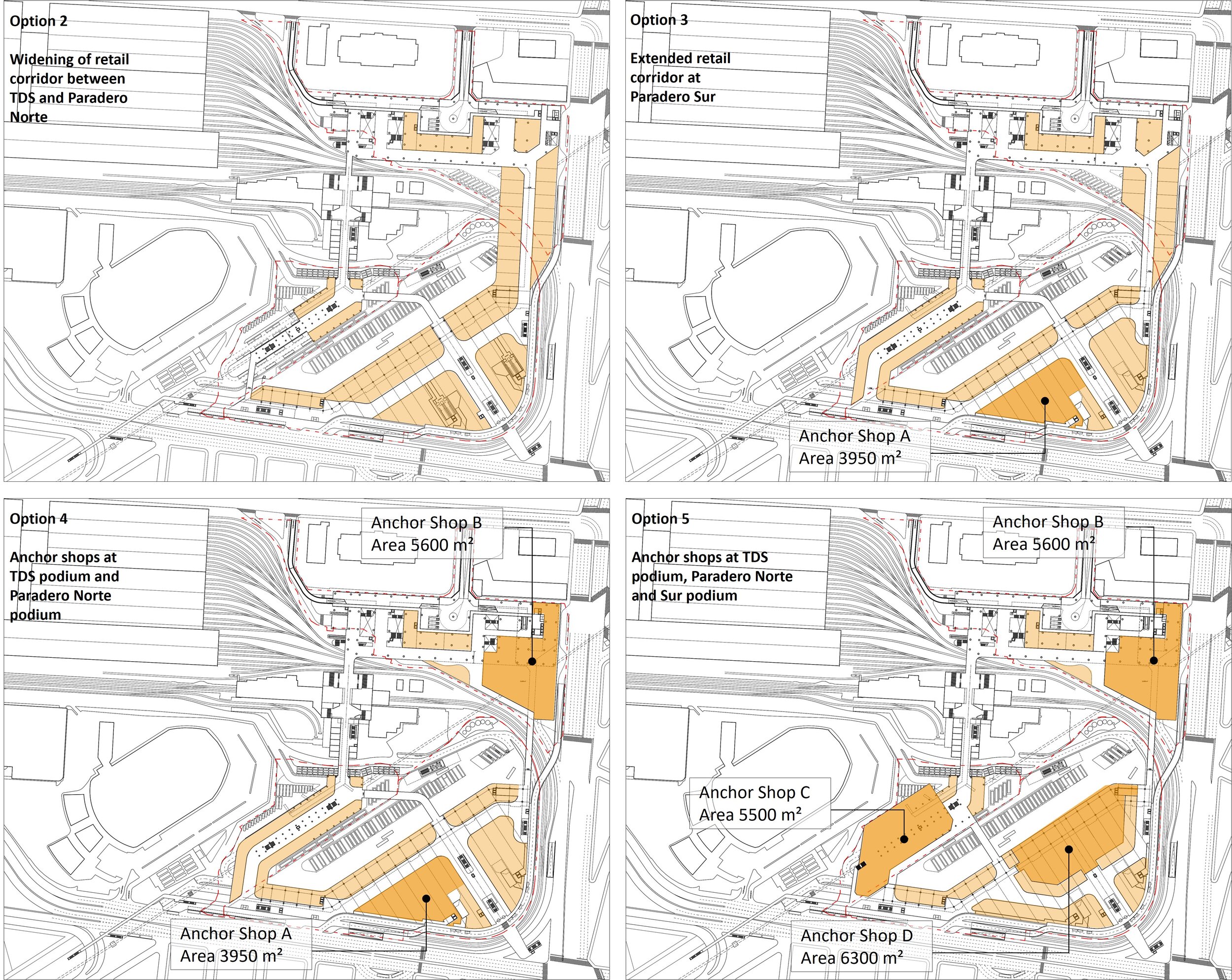 Shops layout analysis for the Tasqueña CETRAM
